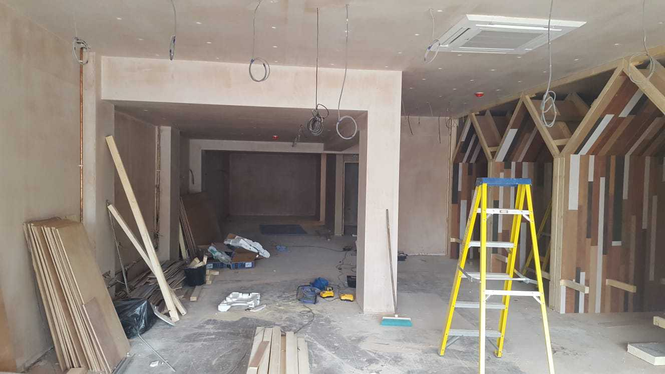 Restaurant Refit — Commercial — First-Fix & Lighting